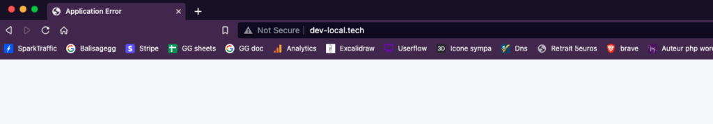 test nom de domaine heroku