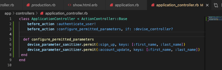 devise application controller